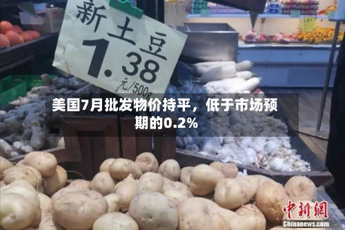 美国7月批发物价持平	，低于市场预期的0.2%-第2张图片