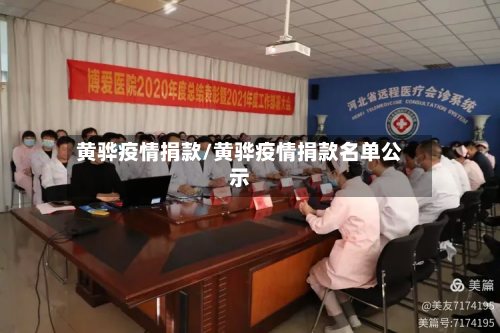 黄骅疫情捐款/黄骅疫情捐款名单公示