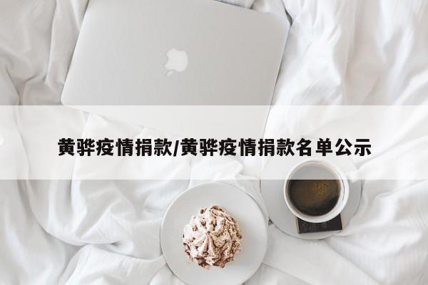 黄骅疫情捐款/黄骅疫情捐款名单公示